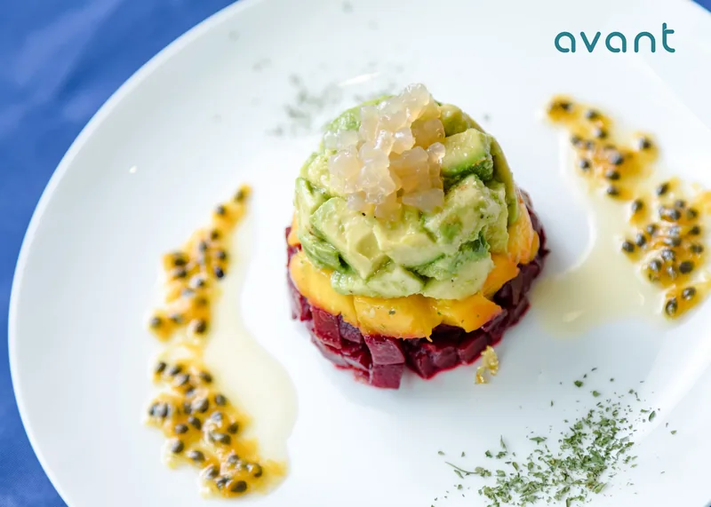 Fish maw tartare
