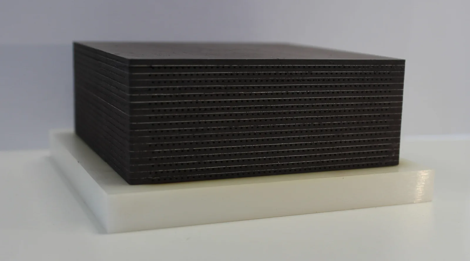 A ceramic membrane used to seperate oxygen from air.